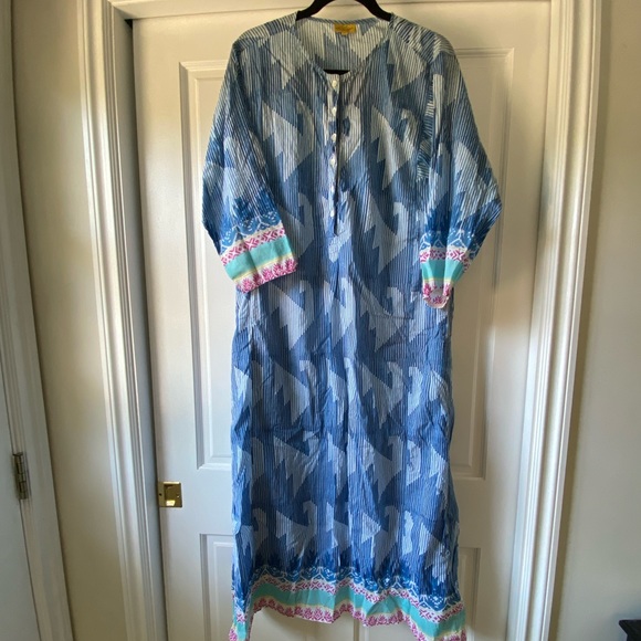 roller rabbit caftan